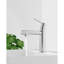 Robinet à deux modes en chrome pour une salle de bain ou un téléviseur