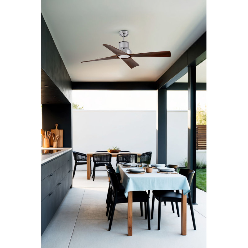 Winche LED Ceiling Fan, Black