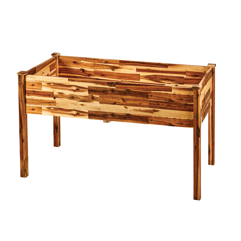 Arvle Wood Elevated Planter