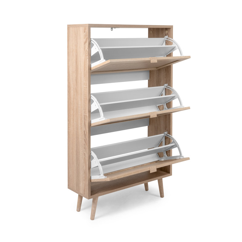 Mantua 12 Pair Flip Down Shoe Storage