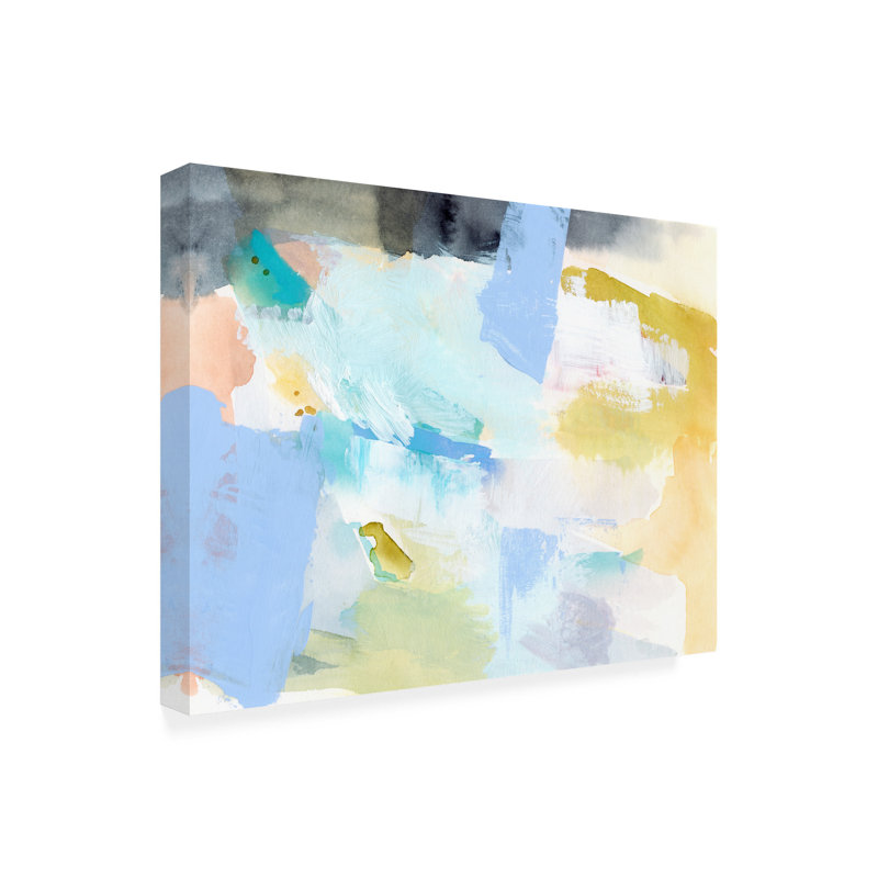 Victoria Barnes  Abstracted Spring II Canvas Art, 24" H x 32" W