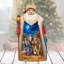 Christmas Figurine in Red/Brown/Blue/White