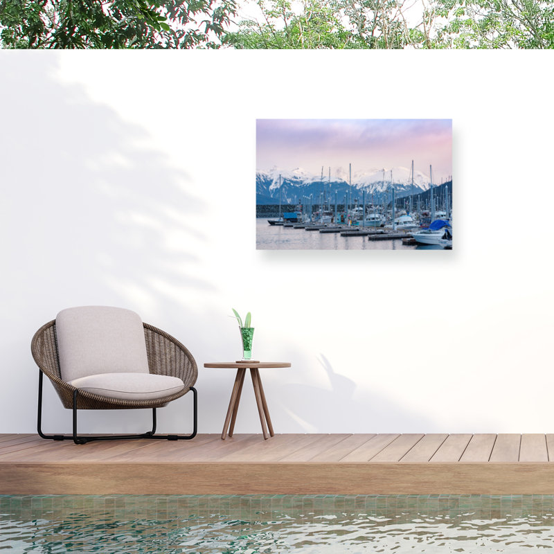 Toile d'extérieur Prairie Harbour Brenda Petrella, H 16 po x l 24 po x P 1,5 po