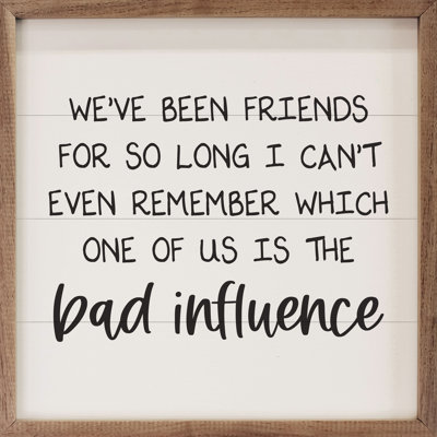 Bad Influence - noir