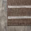 Tapis d'intérieur / extérieur brun / beige à rayures berbères Siegbald-1165487879