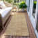 Machine Washable Indoor/Outdoor Claudian ACN1631 Linen Rug