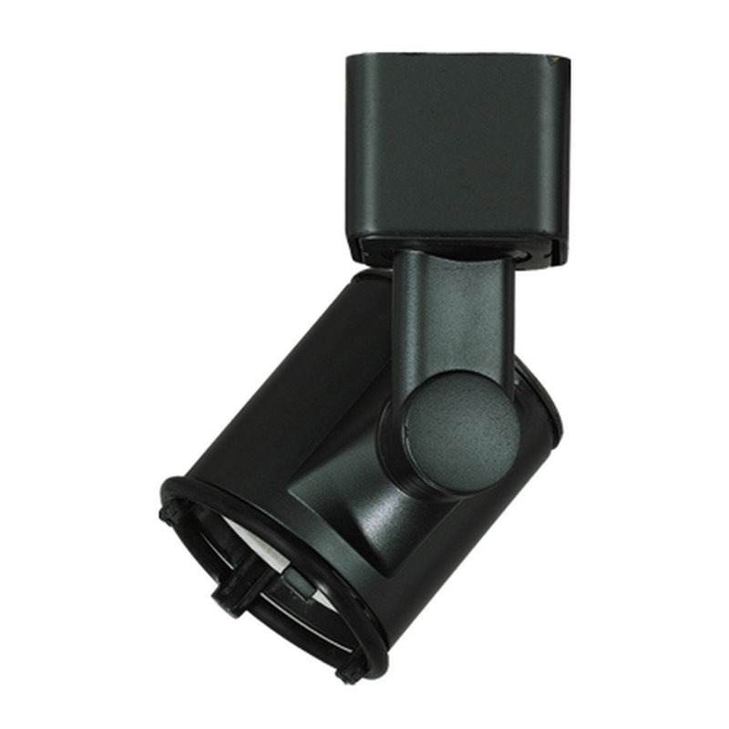 Adjustable Track Lighting Head, Black