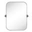 Miroir de salle de bain mural en métal-1090896787