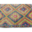 Tapis tribal anatolien rétro fait à la main 6 pi 3 po x 8 pi 11 po One-of-a-Kind