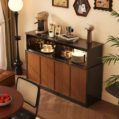 Walnut Solid Wood Sideboard