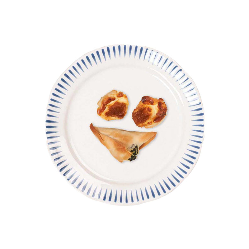 Sitio Stripe Side/Cocktail Plate