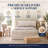Classic Wingback Upholstered Bed with Lift-Up Storage, Full, Cream Corduroy-205557307-232349651