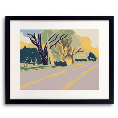 Sunset Curve Print by Deborah Blum