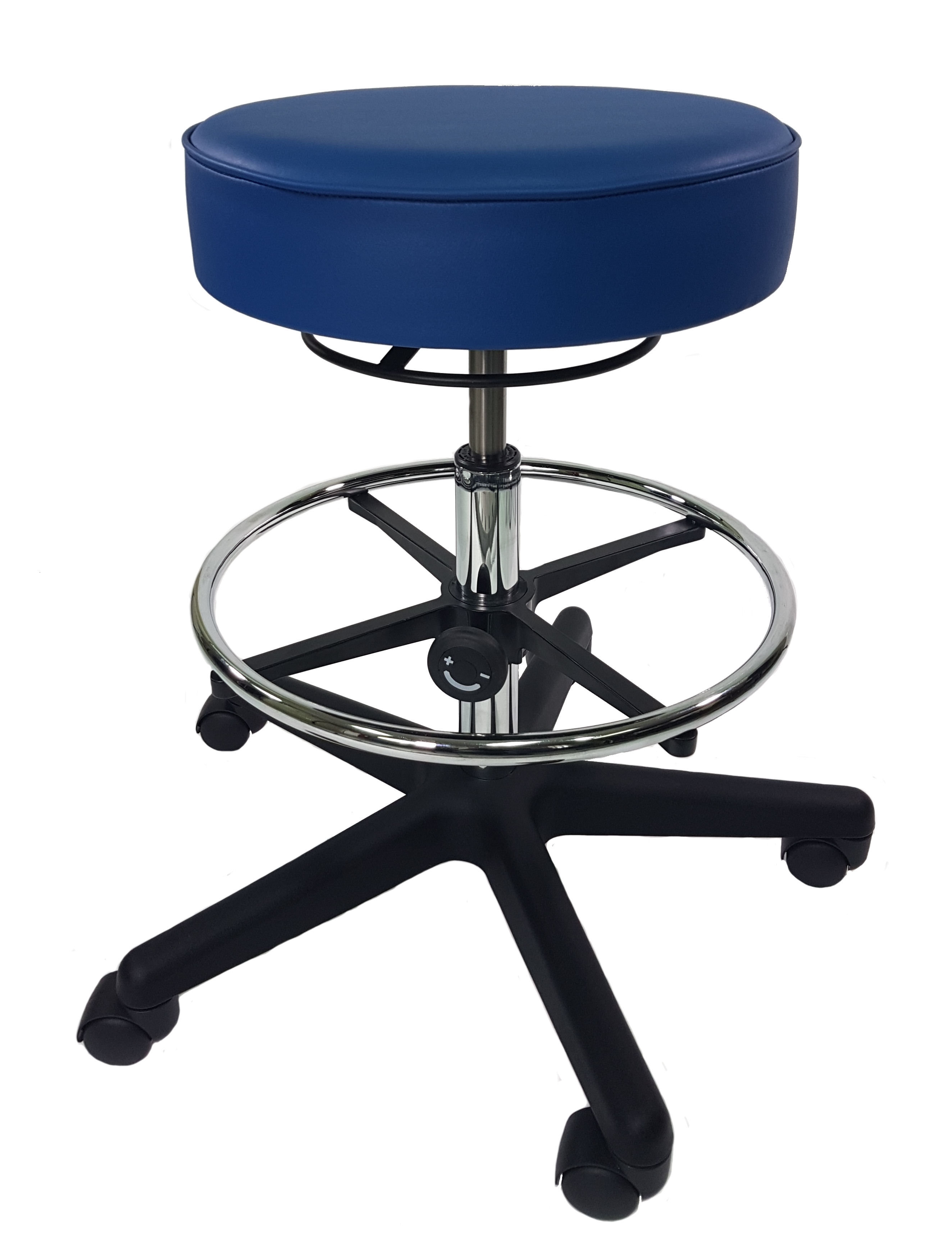 Latitude Run® Pellegrino Vinyl Height Adjustable Lab Stool | Wayfair