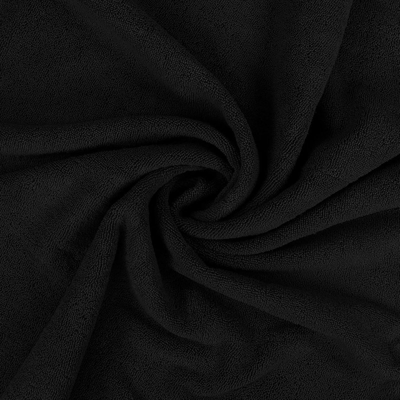 100% Cotton Bath Towel, Black
