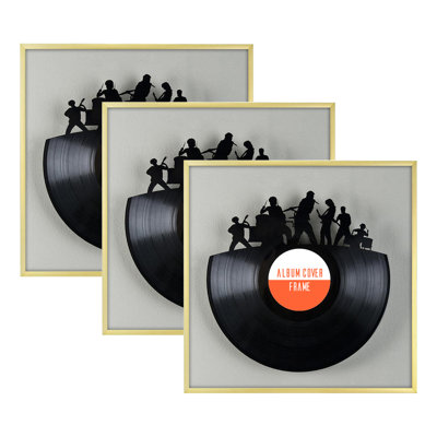 Tirmen Gallery Wall Picture Frame - Frames Included: 3