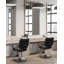 Fauteuil de massage rembourré avec pompe hydraulique pivotante à 360 °