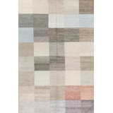 Himalayan Hand Woven Wool Checkered Area Rug