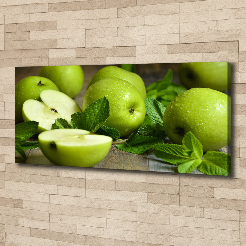 Green Apples - Wrapped Canvas Print