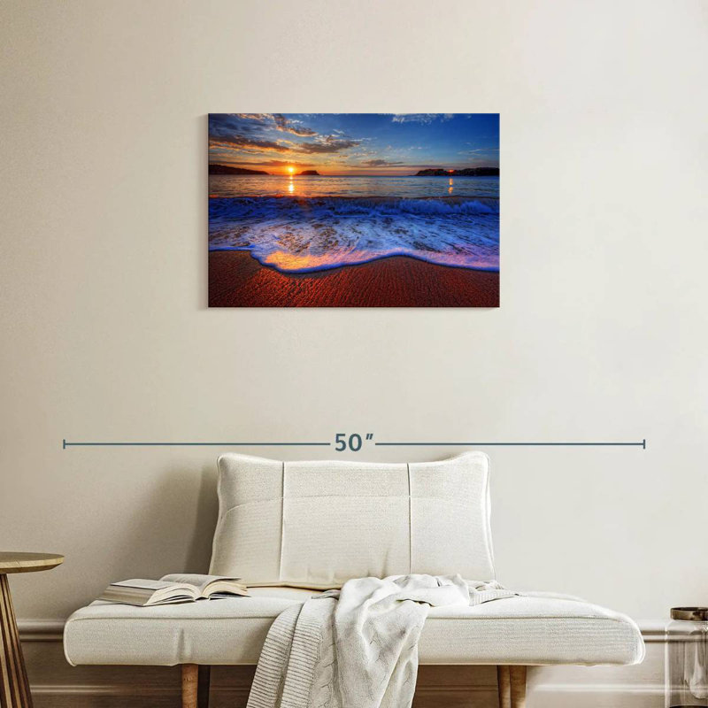 Gillard Sunset Waves, H 20 po x l 30 po