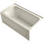 Bancroft® 60" x 32" Alcove Soaking Acrylic Bathtub-1609282880-1609282887