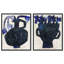 Indigo Vases Set Set by Oliver Gal-1663936916-1826241402