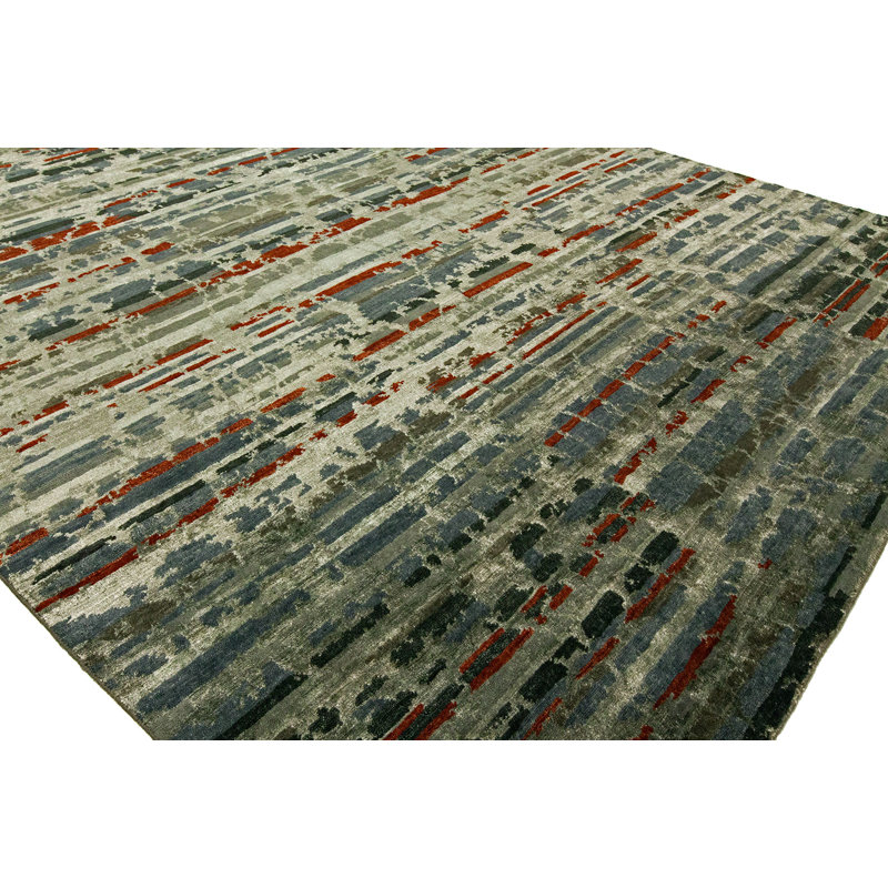 Striped Indoor Rug, Rectangle 3' x 5'