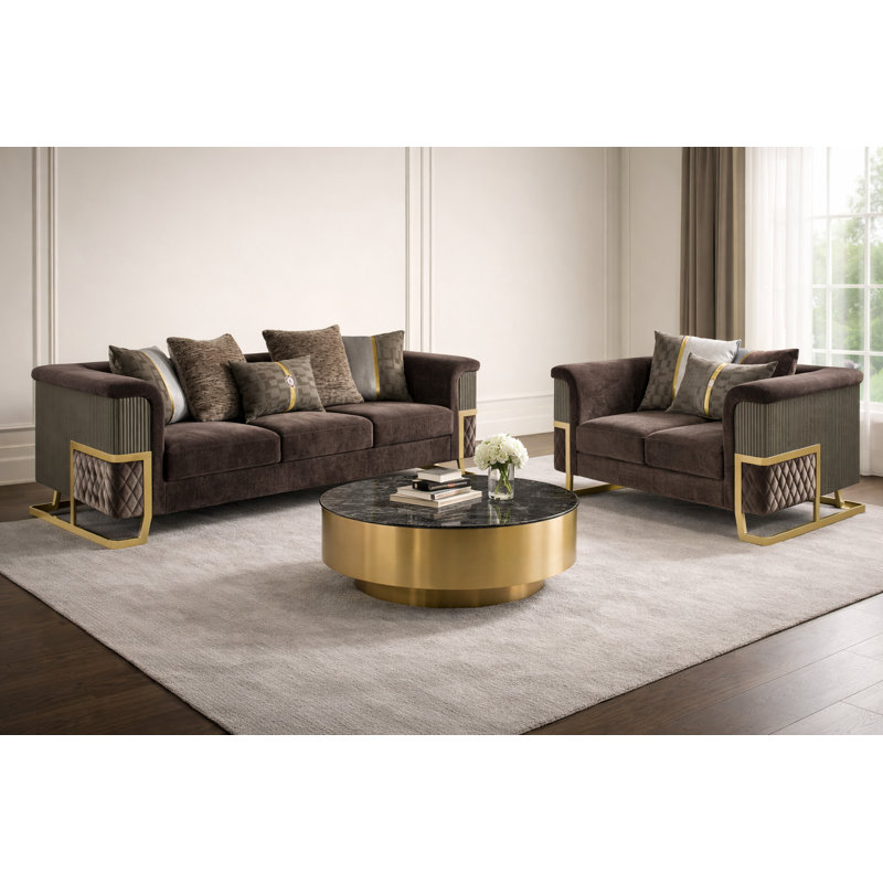 Ensemble de salon 5825 Malibu, Gris