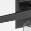 Éclairage de meuble-lavabo carré noir-1702842678