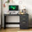 47'' Computer Desk With File Drawers And Storage Drawers-2108393967