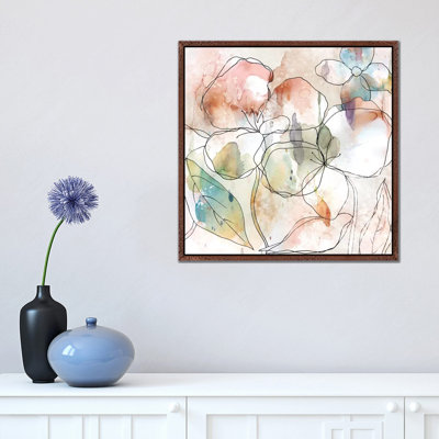 Floral Flow I by Carol Robinson - Painting on Canvas
