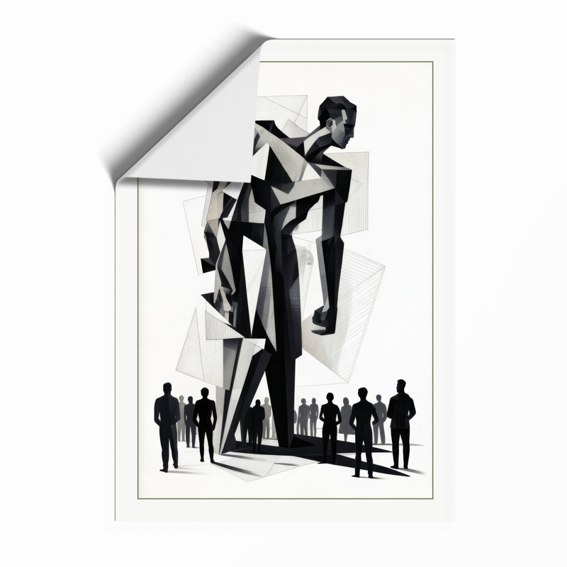 The Monumental Figure Expressionism - Print, Unframed, A4 - 29.7 x 21.0 cm