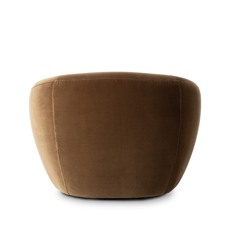 Chantal Swivel Club Chair, Surrey Ochre
