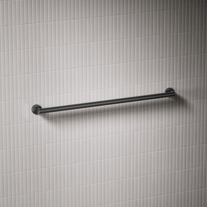 Components In Grab Bar, Matte Black, 36" W