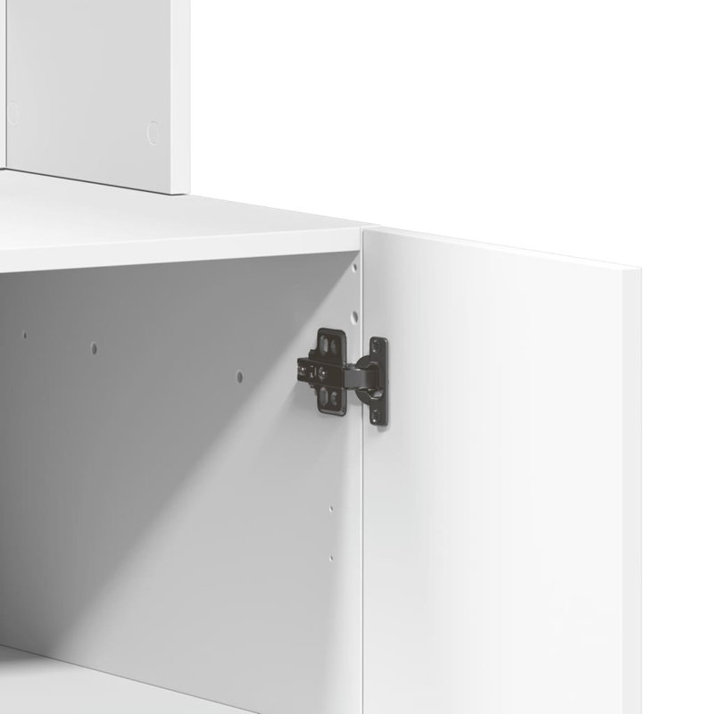 Kitchen Cabinet Set, White