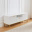 TV Stand for TVs up to 75" with Fireplace Included