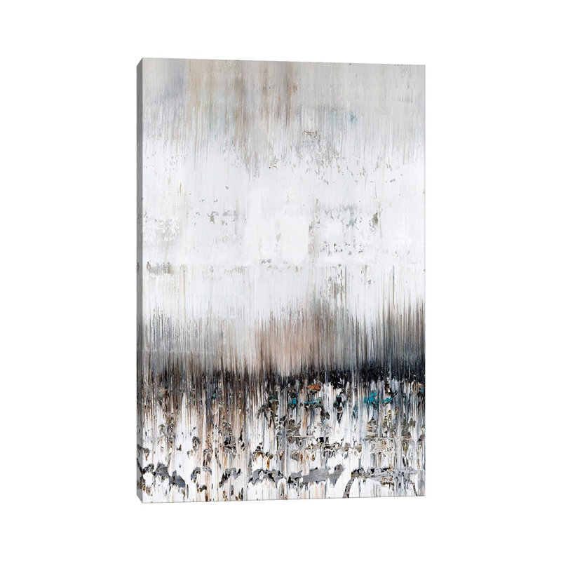 Arctic Blades by Radek Smach - Wrapped Canvas Painting, 30.48cm H x 20.32cm W x 1.91cm D