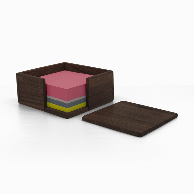Wood Memo Pad Holder