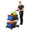 43 in. H x 39.01 in. W Utility Cart with Wheels