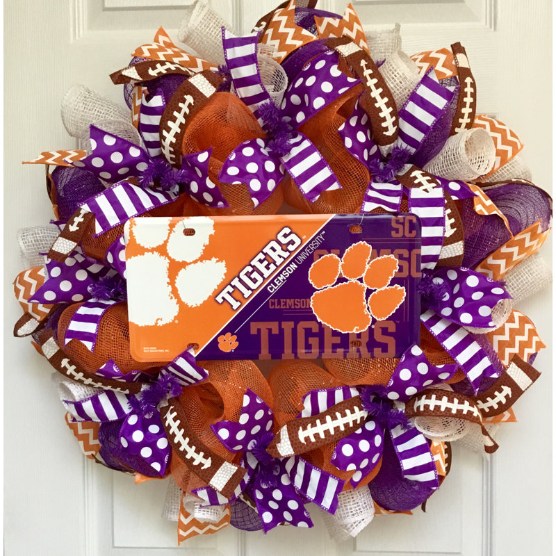 Couronne de football Tigers de l'Université Clemson