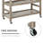 Dannita Wood Kitchen Cart, Kitchen Island, Kitchen Cabinet Storage, Rolling Kitchen Cart
