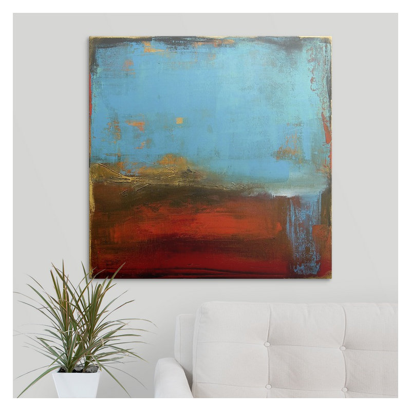 «Lundi» par Frisco, impression, H 16 po x l 16 po x P 1,5 po, Toile