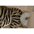 Harjo Sitting Tiger Shaped Gold And Black 2' X 3' Accent Rug