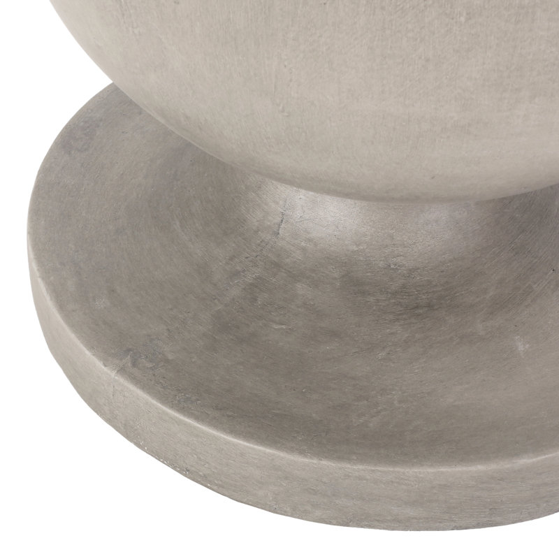 Table de bout légère en béton - Accessoire de bureau moderne au décor contemporain