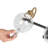 Yedidalga Dimmable Globe Vanity Light with Clear Glass Shade-1212608137