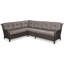 Canapé d'angle extérieur en osier avec coussins confortables-1667932140