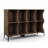 Chasse 49.6" Modern Dark Walnut Console Table