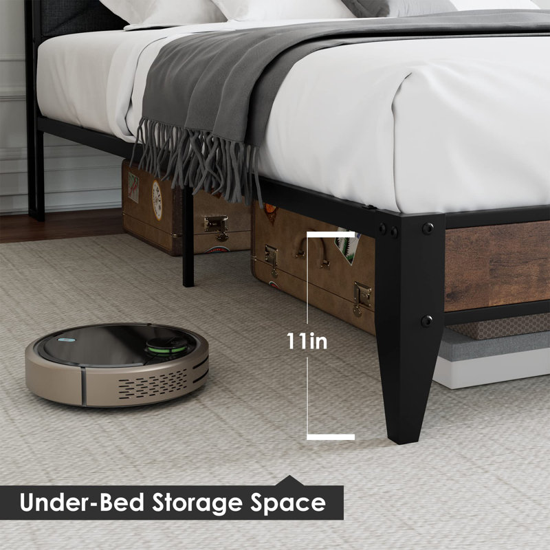 Chuhay 41.3" Bed Frame, King