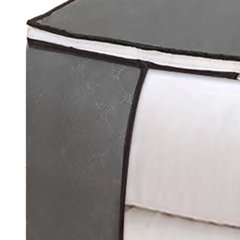 17 Stories Fabric Storage Bag, Grey