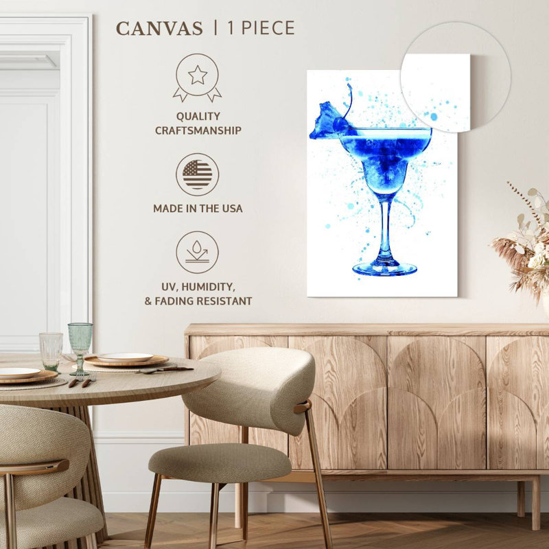 Cocktail Drinks Glass WC II, 39" H x 26" W